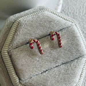 Candy Cane earrings
